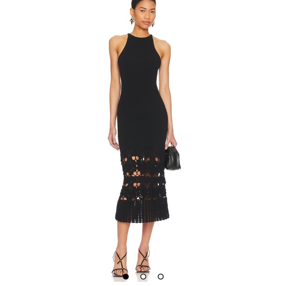 NWT Tularosa Finley Crochet Midi Dress NWT Tularosa Finley Crochet Midi Dress